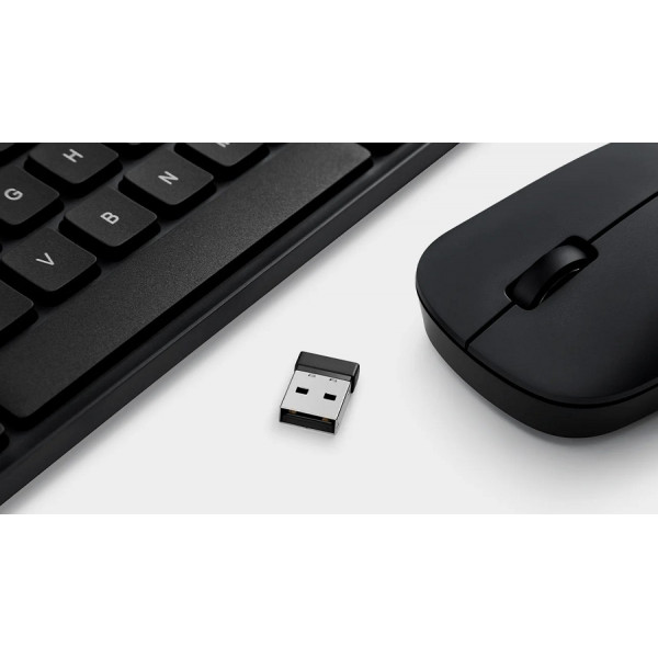 Клавиатура и мышь Xiaomi Mi Wireless Keyboard and Mouse 2 (черный)