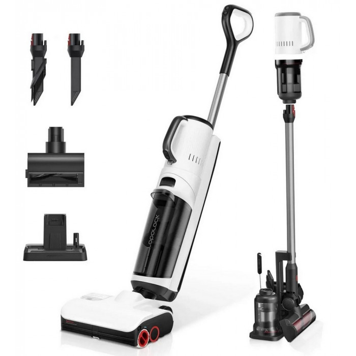Беспроводной моющий пылесос Xiaomi Roborock Dyad Pro Combo Vacuum Cleaner (EU, белый)