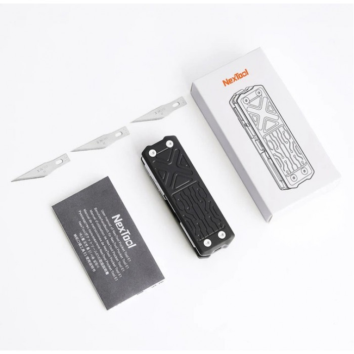 Мультитул Xiaomi Nextool E1 Pocket Tool (Черный) - 2