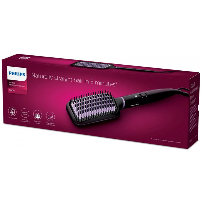 Расческа для выпрямления волос Philips BHH880 - 4