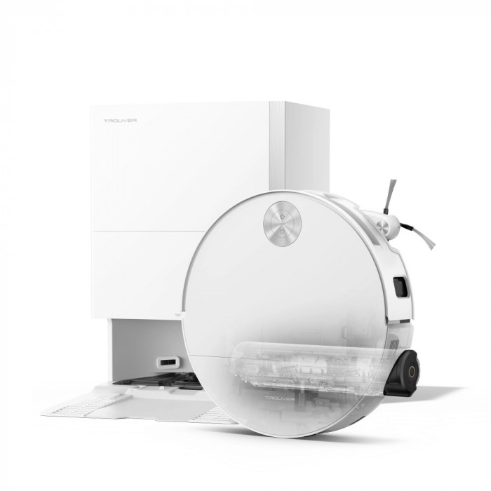 Робот-пылесос Xiaomi Dreame Trouver Vacuum Cleaner S70 Pro Roller (EU, белый) - 8