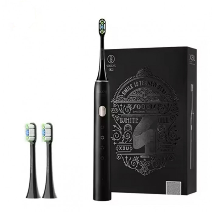 Aqlli elektr tish cho'tkasi Xiaomi Soocas X3U Sonic Electric Tish cho'tkasi Limited Edition (qora)