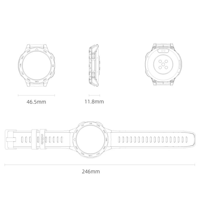 Умные часы Xiaomi Mibro watch GS Pro (EU, черный) - 4