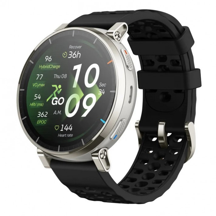Умные часы Amazfit smart watch Active 3 Premium (Серебро)