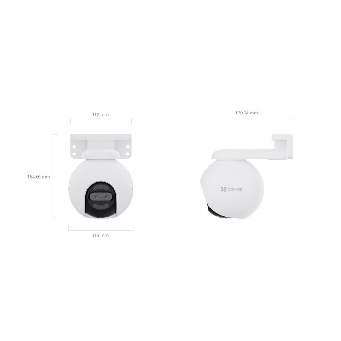 IP камера EZVIZ CS-H80x Dual (8MP+2MP) - 2