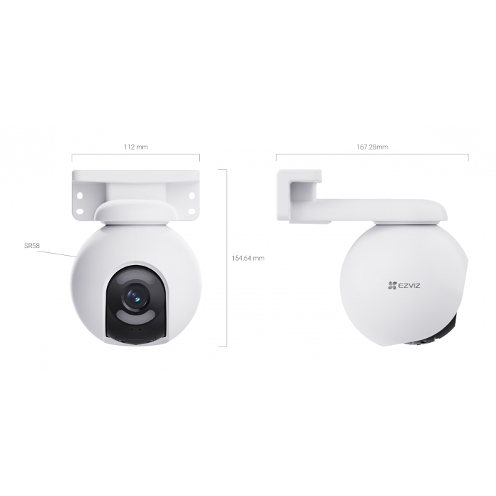 IP камера EZVIZ CS-H8X (4MP) - 2