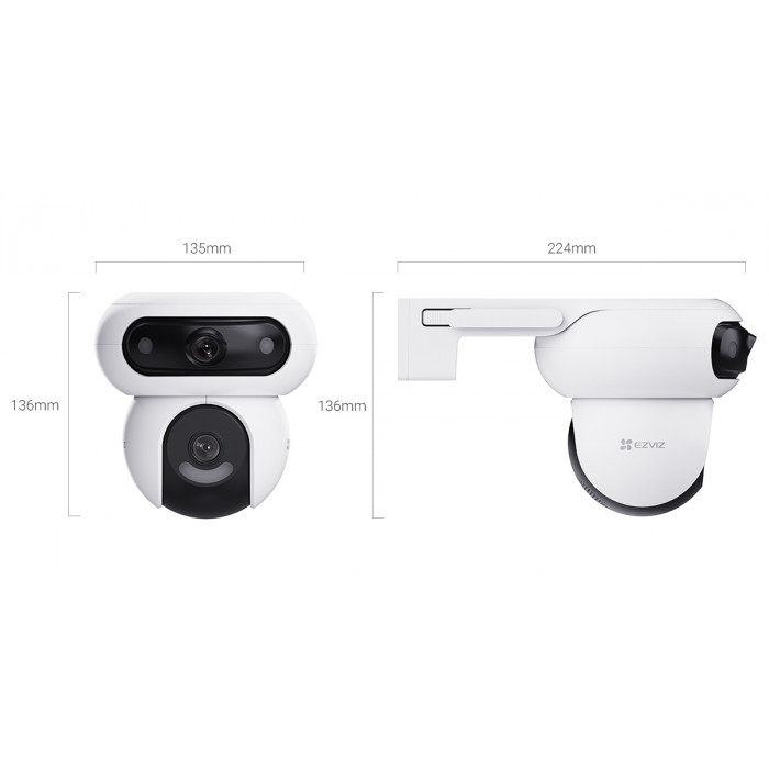IP камера EZVIZ CS-H90 Dual (4MP+4MP) - 8