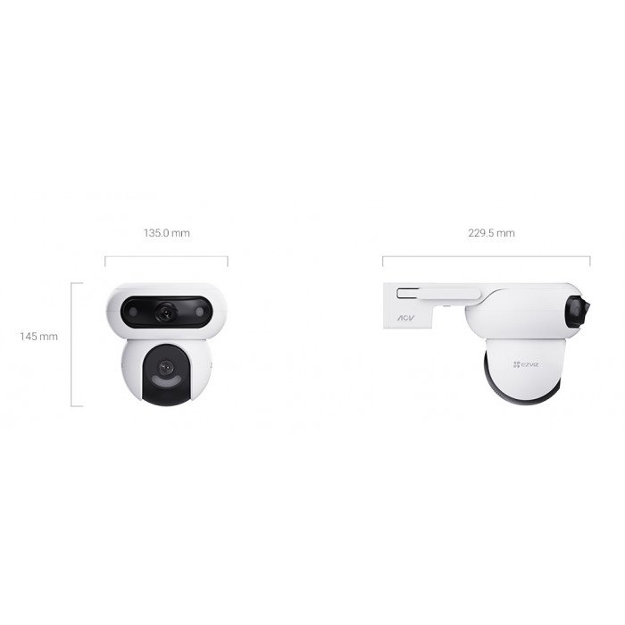 IP камера EZVIZ CS-HB90X/SP WiFi +4G (4MP+4MP) - 2