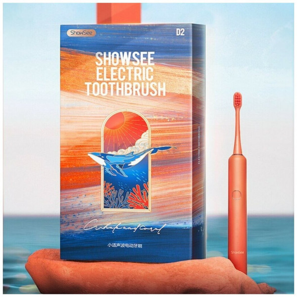 Электрическая зубная щетка Xiaomi ShowSee (D2-P) + дорожная коробка (DHZ-P)