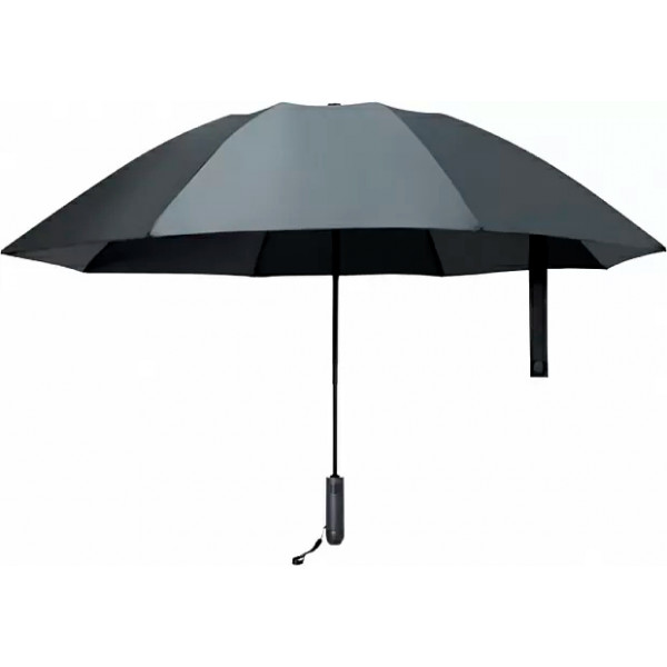 Зонт Xiaomi U'REVO Automatic Reverse Folding Lighting Umbrella с фонариком (чёрный)