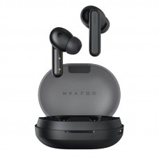 Xiaomi Haylou GT7 simsiz minigarnituralari (qora, shaffof qopqoq)
