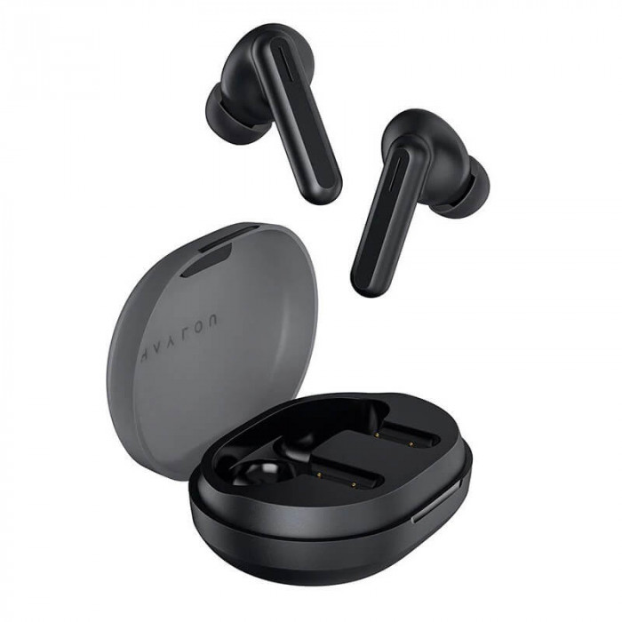 Беспроводные наушники Xiaomi Haylou GT7 (чёрный, прозрач. крышка) - 3