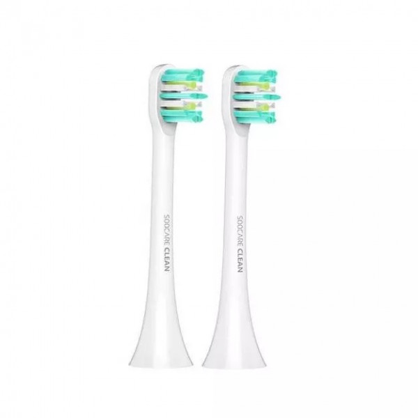 Сменные насадки для зубной щетки Soocas X3 (2 шт) (белый)