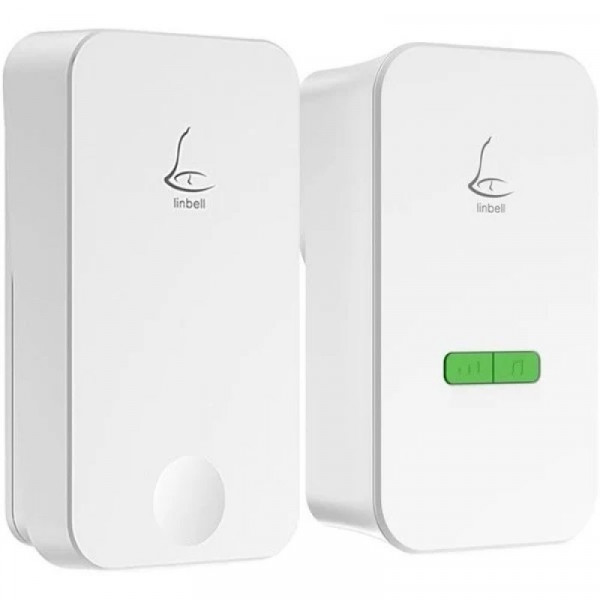 Умный дверной звонок Xiaomi Linptech Self Powered Wireless Doorbell G4L (белый)