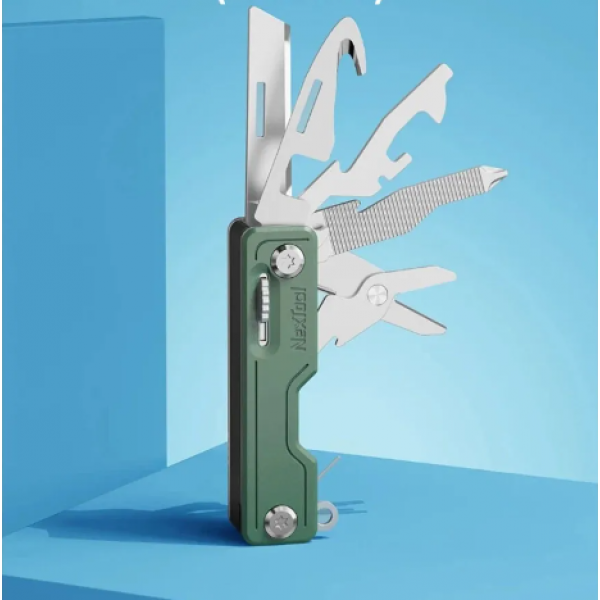 Мультитул Xiaomi NexTool Multi-function Knife (NE20096, Зелёный)