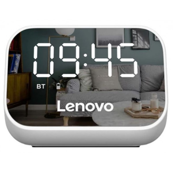 Колонка + часы Lenovo TS13 (белый)
