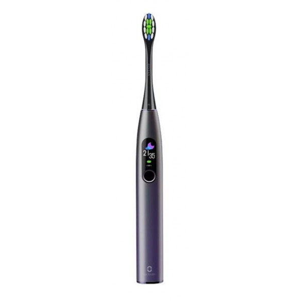 Умная электрическая зубная щетка Oclean X PRO Smart Sonic Electric Toothbrush (синий, зелёный, фиолетовый)