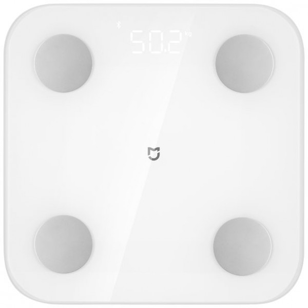 Умные весы Xiaomi Mi Body Fat Smart Scale S400 (белый)