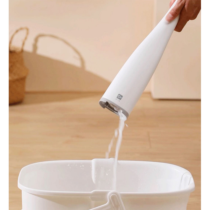 Xiaomi Blue Fish siqish uchun suv shimgichni mop PU03A (oq) - 8
