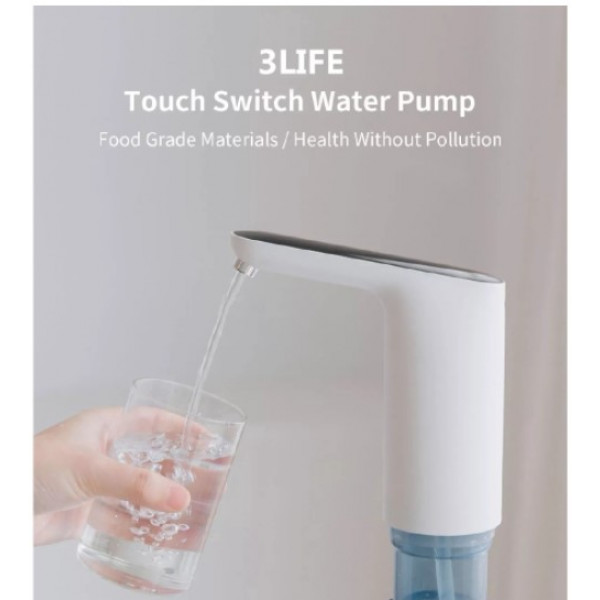 Автоматическая помпа для воды Xiaomi Xiaolang Automatic USB Mini Touch Switch Water Pump (белый)
