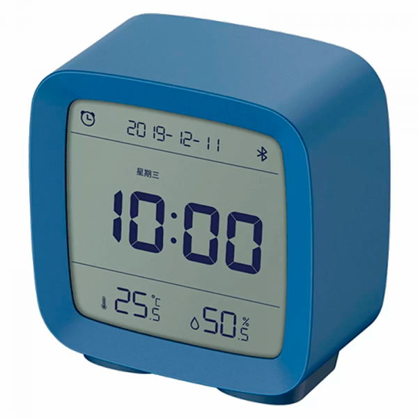 Умный будильник Qingping Bluetooth Alarm Clock (CGD1, синий)