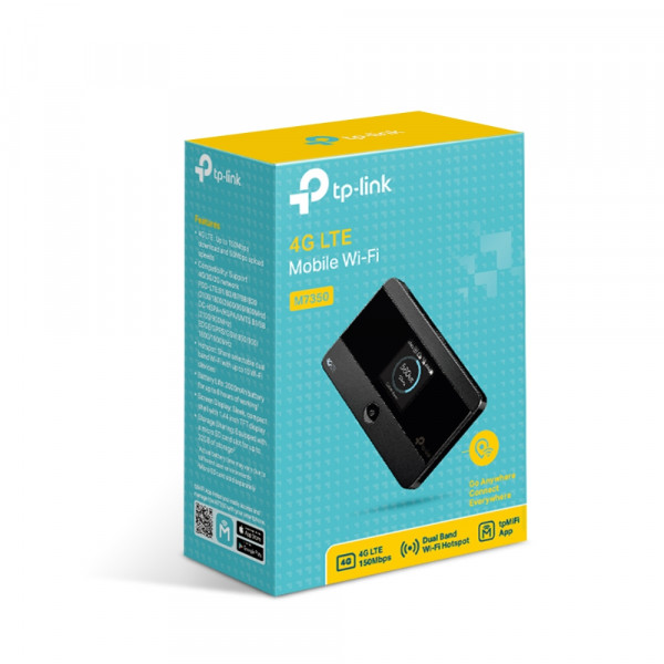 Карманный роутер TP-Link Wi-Fi M7350 (черный)