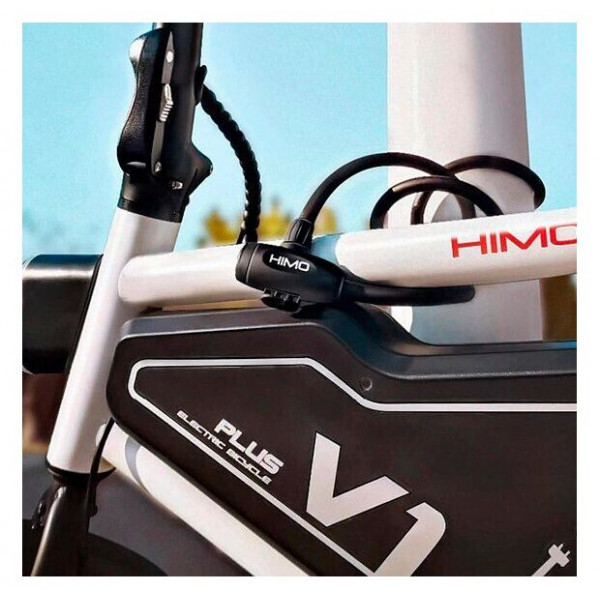 Замок для велосипеда Xiaomi HIMO L150 Folding Cable Lock 1,5м (черный)