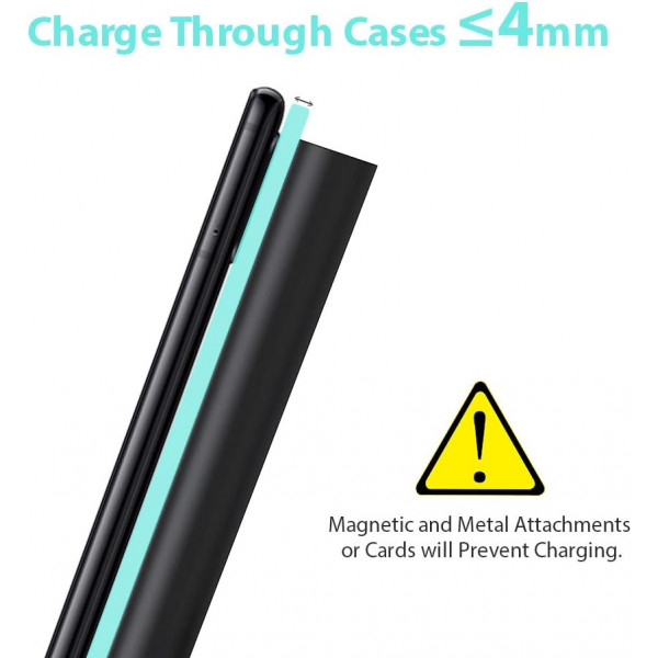 Беспроводное ЗУ Xiaomi Mi Wireless Charging Stand 20W (EU, черный)