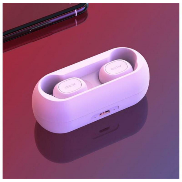 Беспроводные наушники Xiaomi QCY-T1C TWS Smart Earbuds (белый)