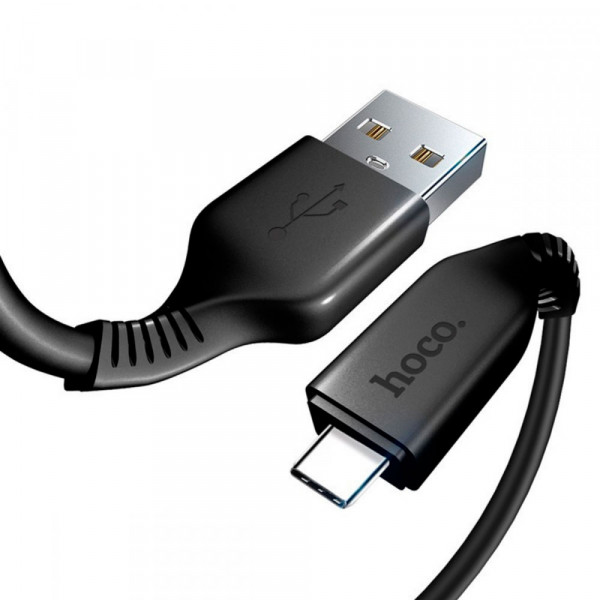 Кабель Hoco X20 Flash USB - TypeC 1m (черный)
