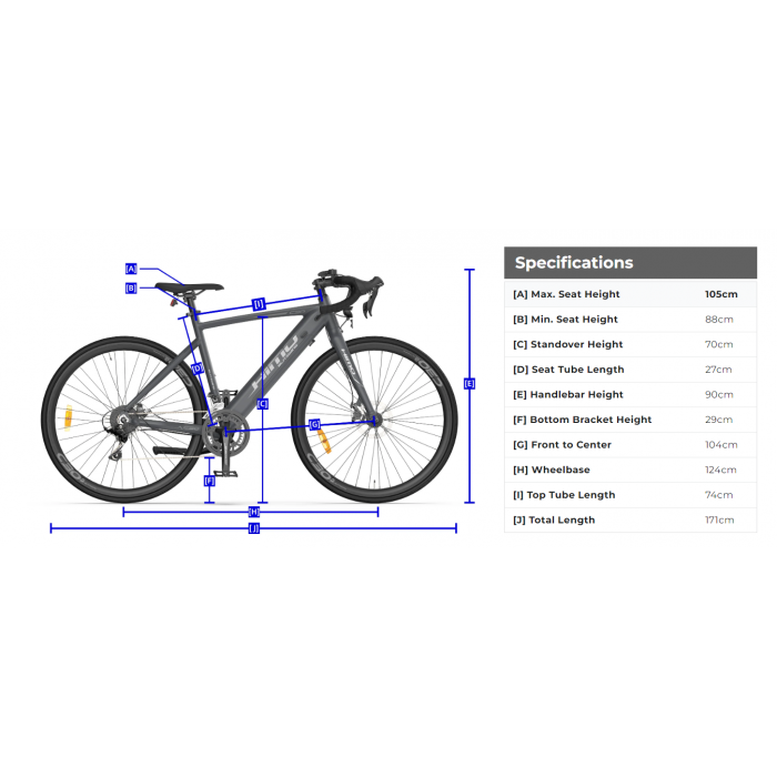 Xiaomi Himo C30S MAX sport elektr velosipedi - 7