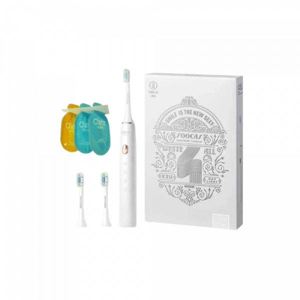 Умная электрическая зубная щетка Xiaomi Soocas X3U Sonic Electric Toothbrush Limited Edition (белый)