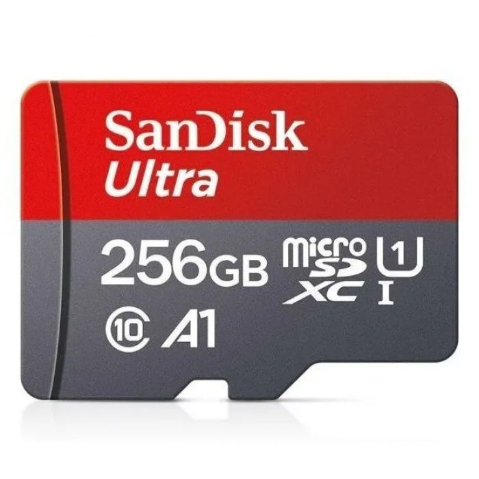 SanDisk Ultra microSDHC 256GB 10-sinf xotira kartasi