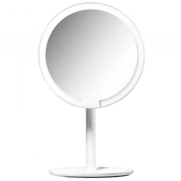 Зеркало косметическое настольное с подсветкой Xiaomi Amiro Lux High Color (белый, AML004)