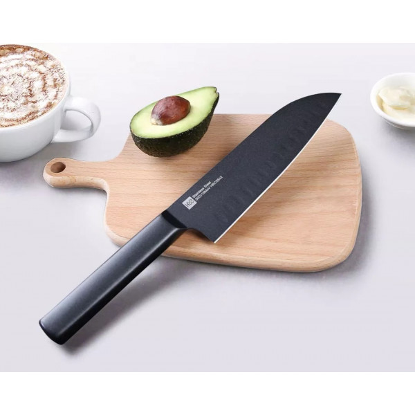 Набор кухонных керамических ножей Xiaomi Huo Hou Nano Ceramic Knife Black (HU0010)