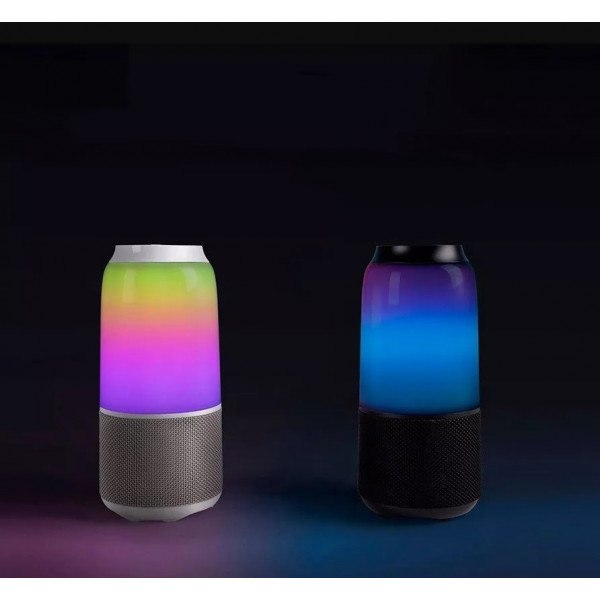 Портативная колонка с подсветкой Velev V03 Colorful Lighting Sound (черный)