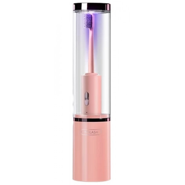 Электрическая зубная щетка со стерилизатором Xiaomi T-Flash UV Sterilization Toothbrush Pink (Q-05, розовый)
