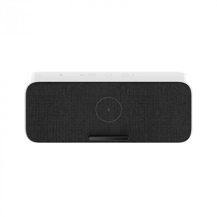 Колонка с функцией беспроводной зарядки Xiaomi Wireless Charger Bluetooth Speaker (белый)