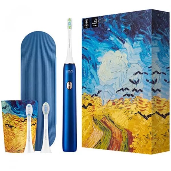 Умная электрическая зубная щетка Xiaomi Soocas X3U Van Gogh Museum Design (синий)