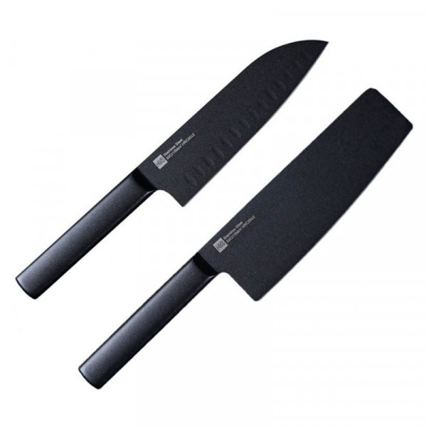 Набор ножей Xiaomi HuoHou Heat Knife Set (HU0015, черный)
