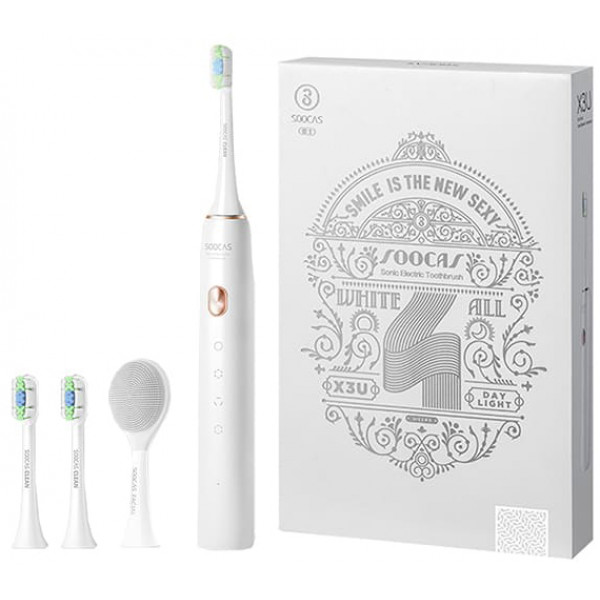 Умная электрическая зубная щетка Soocas X3U Sonic Electric Toothbrush Limited Edition (белый)