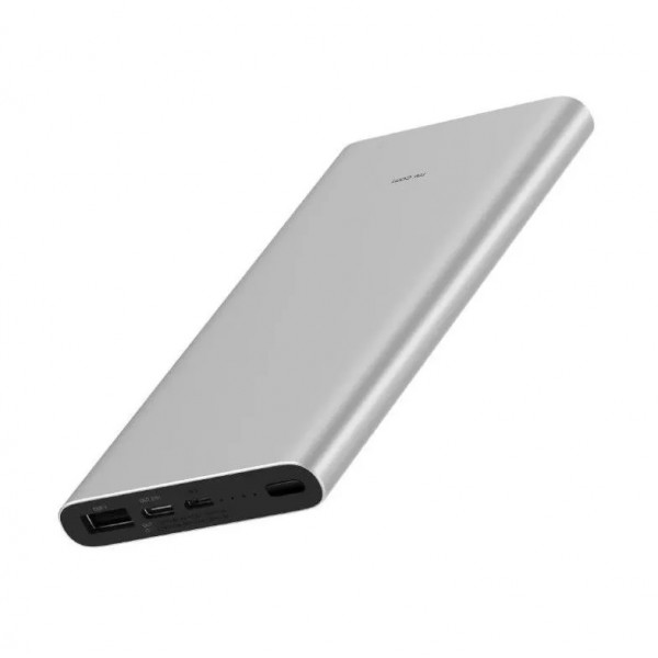 Внешний аккумулятор Xiaomi Mi Power Bank 3 (10000 mAh, серый)