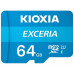 Xotira kartasi Toshiba/Kioxia microSDHC 64GB Class 10
