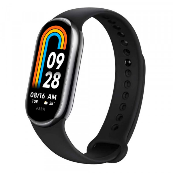 Фитнес-браслет Xiaomi Mi Smart Band 8 EU, черный)